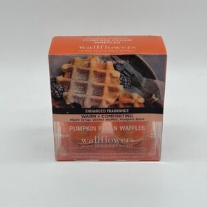 Bath Body Works Wallflowers Pumpkin Pecan Waffles Home Fragrance Refills 2 Pack